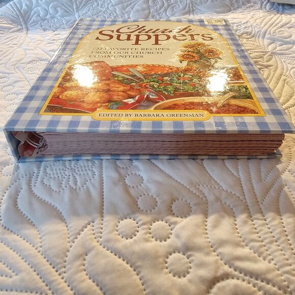 Church Suppers Cookbook By Barbara Greenman 2005 Spiral-Bound 722 Recipes - Picture 7 of 9